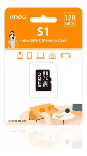 Memoria Micro Sd Imou Video Vigilancia 128gb Grabacion 24/7