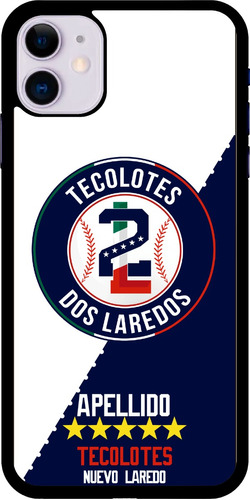 Funda Celular Diseño Beisbol Mexico Tecos Personalizado #3