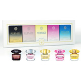 Set 5 Miniaturas Versace 5 Ml Cada Una Femeninas