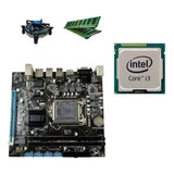 Combo Act. Pc Intel I3 + 8gb + Mother H110 + Ssd 240gb