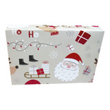 Caja Camisera Regalo Navideñas Navidad Envoltura 25 Pzas