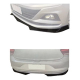 Front Lip Saia Spoiler Universal Tg Poli Black Piano