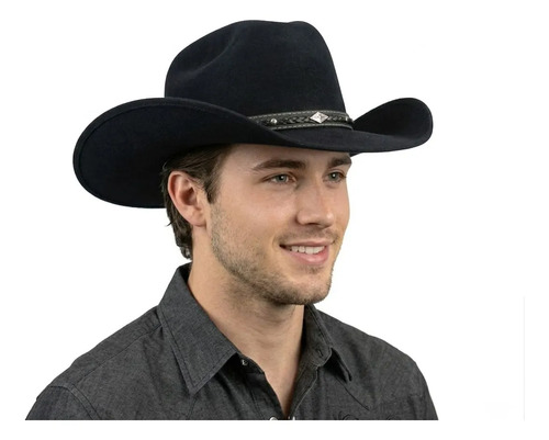 Sombrero Vaquero Texana Tejana Unisex De Lujo Vintage | Meses sin interés