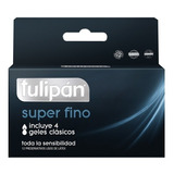 Tulipán Preservativos Látex Super Fino X12 Envío Discreto