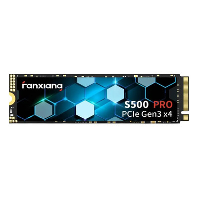 SSD Interno 512GB Fanxiang NVMe M.2 2280 Pcie3.0 S500PRO Gamer Negro | Envío gratis