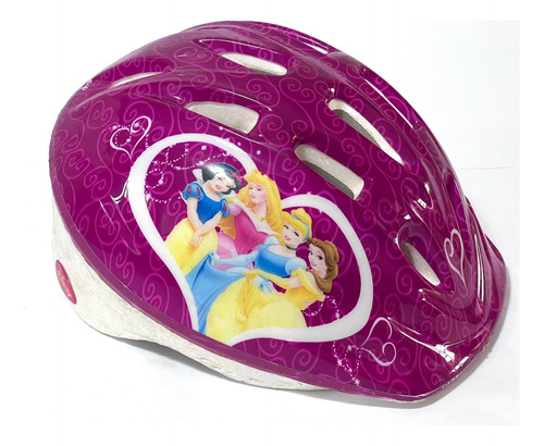 Casco Protector Para Bicicleta Disney Princesa Niñas 5 Años