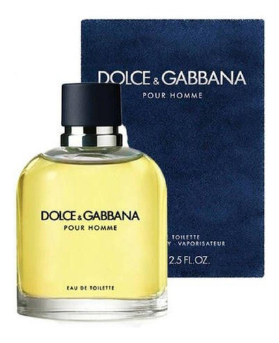  Dolce & Gabbana Pour Homme Edt 125ml Masculino Original C/ Selo