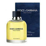  Dolce & Gabbana Pour Homme Edt 125ml Masculino Original C/ Selo