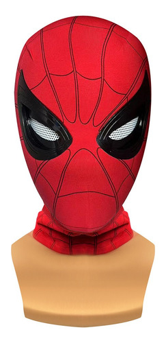 Casco Eléctrico Spiderman Con Ojos Luminosos Móviles