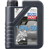 Aceite Liqui Moly Motorbike 4t 15w50 Street Sintético 1l