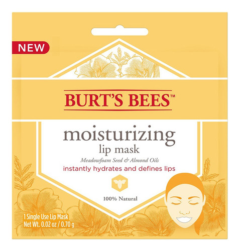 Máscara De Labios Burt's Bees Hidratante 1 Un