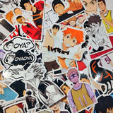 Stickers Autoadhesivos Haikyuu Pack De 12 Unidades Anime