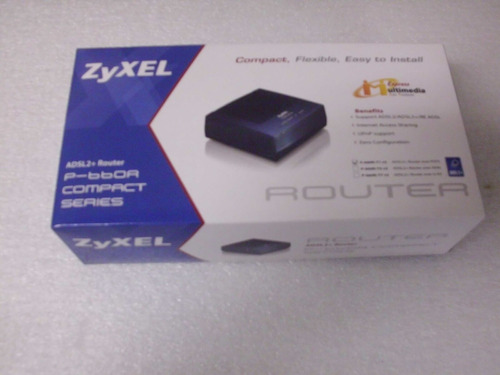 Brand New Zyxel P-660r-t1 V2 Compact Series Adsl2 Router Mmf