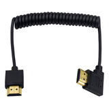 Duttek Cable Hdmi 4k, Cable Hdmi A Hdmi, Extremo Delgado En