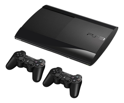 Playstation 3 Sony 500gb Com 3 Jogos 2 Consoles