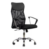 Silla Ejecutiva Mesh Ergonómica Respaldo Oficina Regulable Color Negro