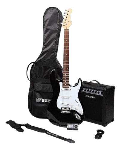 Pack Guitarra Electrica Suzuki Sst-1 + Amplificador