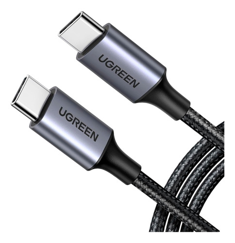 Cable Ugreen Usb-c De 1m (100w) Carga Rápida - Alum Trenzado