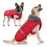 Abrigo De Invierno Para Perros Doglay, Cuello Grueso Y Pelud