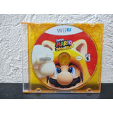 Super Mario 3d World Wii U Nintendo Original Solo Disco