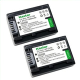 2 Baterias Pila Videocamara Np Fv50 P/ Sony Nex-vg10 Hdr-hc9