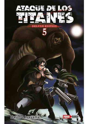 Manga Panini Attack On Titan Tomo 5 Arco Titan Bestia