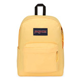 Mochila Jansport Superbreak Plus 26l Porta Notebook Urbana Color Sun Shimmer Diseño De La Tela Liso