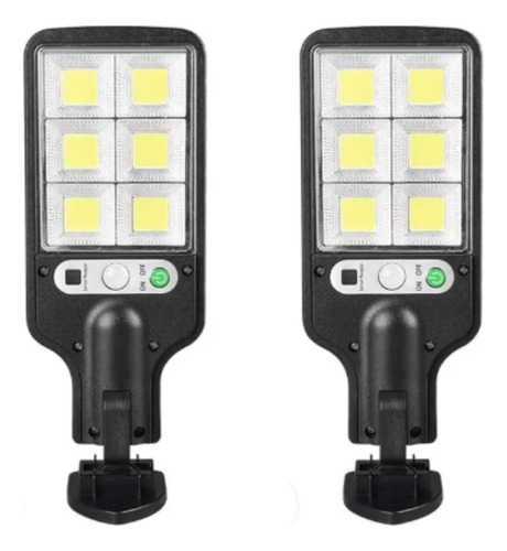 Lampara Para Exterior Luz Solar Iluminacion Con Control X2