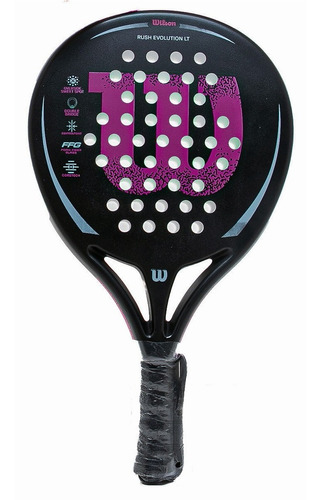 Paleta Padel Wilson Nucleo Foam Paddle Redonda Importada