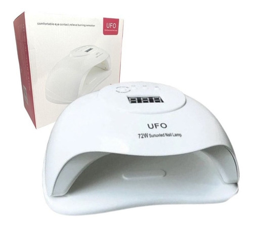 Secador De Uñas 72w Profesional Temporizador Led Uv Ufo