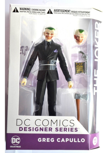 Figura Dc Collectibles.greg Capullo Joker Designer Series 13