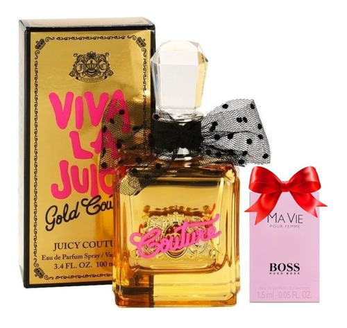 Viva La Juicy Gold Couture 100ml Dama Original + Regalo