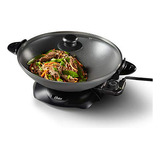 Wok Eléctrico Oster Diamondforce 4.7-quart Negro