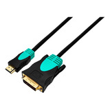 Cable Hdmi A Dvi-d Nisuta 3 Metros Con Filtros Ns-cadvhd3