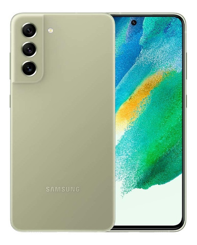 Smartphone Samsung Galaxy S21 Fe 5g 128gb, 6gb Ram Tela 6.4 Cor Verde