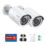 Sannce Camara De Seguridad Ip Poe De 5 Mp Para Nvr Poe, 2...