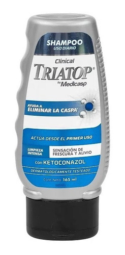 Triatop Clinical Shampoo Limpieza Intensa Ketoconazol 165ml