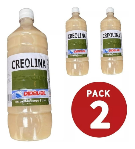 Creolina Dideval 1 Litro Pack 2 Unidades