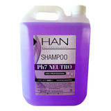 Shampoo Han Ph7 Neutro Cabellos Normales Uso Diario X 5 Lts