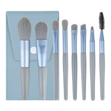 Set Brochas Makeuptravel Mini (x8 Piezas) + Estuche A203-8