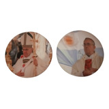 2 Imanes Souvenir Argentina Papa Francisco Vaticano Bergogli