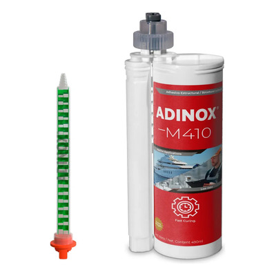 Adinox® M410, Adhesivo Mma Color Blanco, Curado Rápido | Meses sin interés
