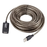 Cable Usb 10 Metros Extension Activo Macho A Usb Hembra 2.0 