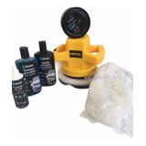 Kit  Limpieza De Carro Shampoo- Pulidora 10puLG 5 Productos 