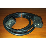 Cable Prolongador Alimentación Fuente Pc Power 110v/220v