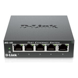 Conmutador Fast Ethernet D-link, Diseño De Escritorio O Mont