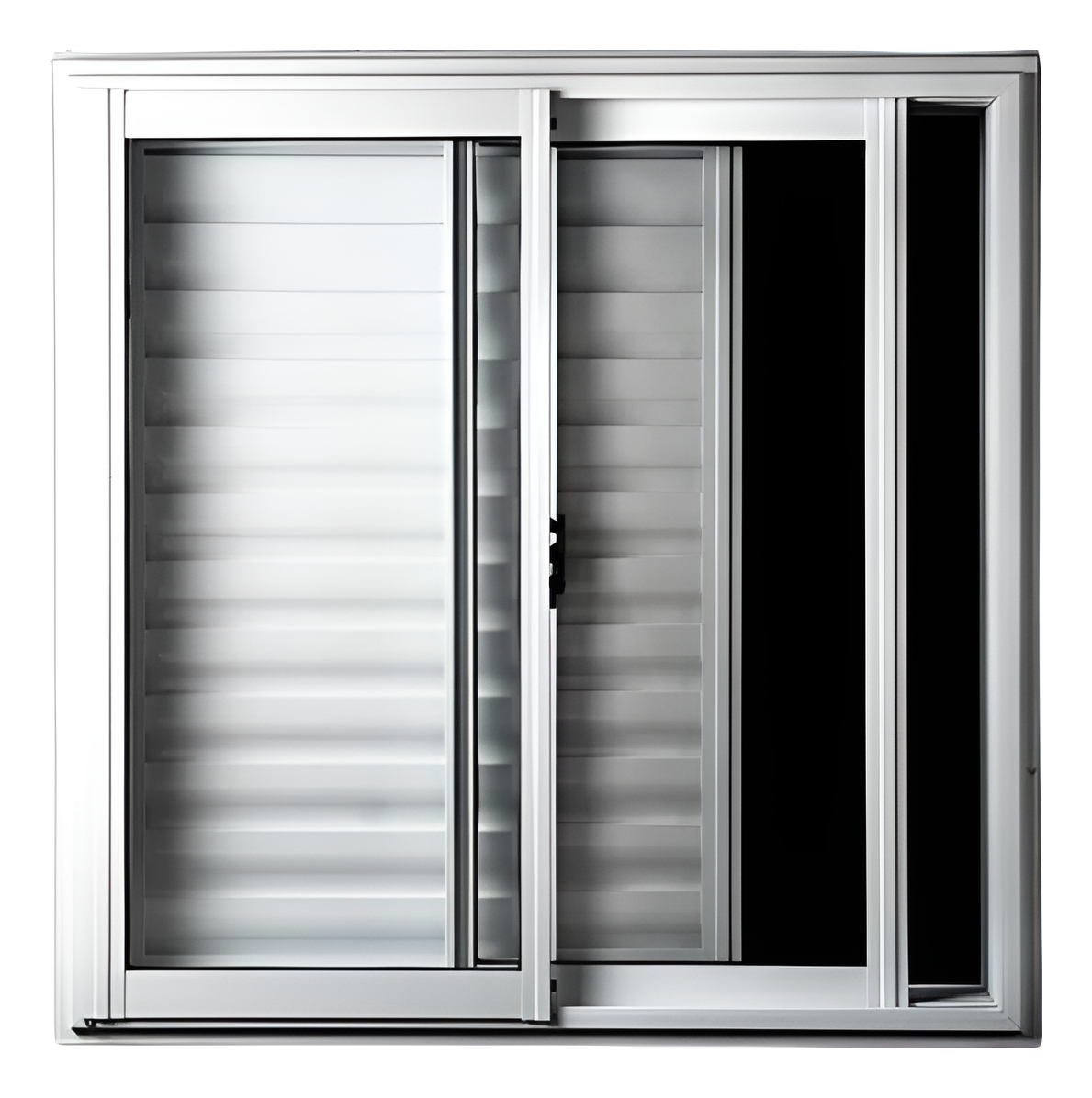 VENTANA ALUMINIO 100X100 CON CELOSIA