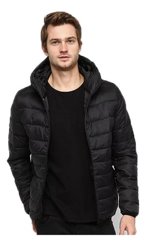 Jaqueta Puffer Masculina Bobojaco Frio Intenso Impermeável