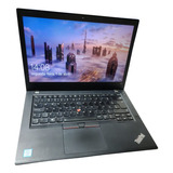 Note Lenovo Thinkpad T480 Core I5 8gen 8gb 256gb Ssd  Black