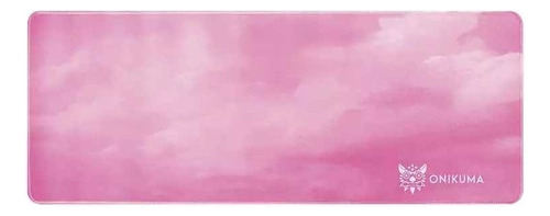 Mouse Pad Gamer Rosa Xl Onikuma Antideslizante Cosido Rosado